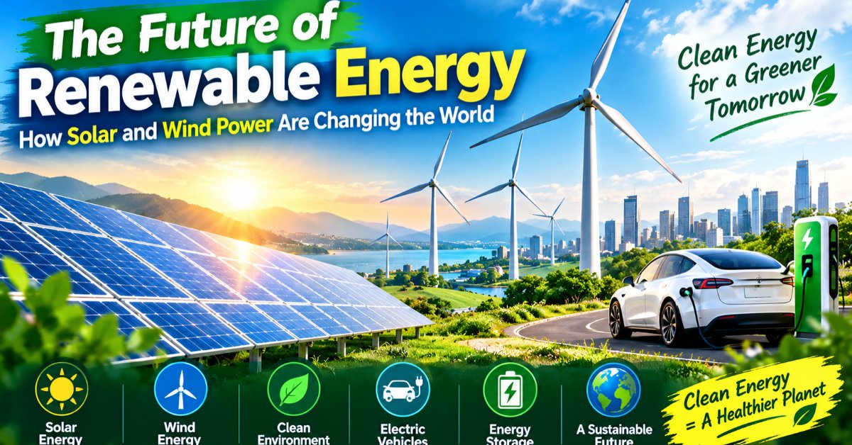 The Future of Renewable Energy: How Solar and Wind Power Are Changing the World