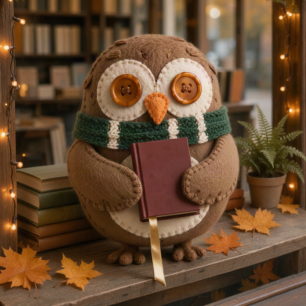 Four reference pics, one cozy owl, 5 cents: keep your mascot on-model with Nanoodle's mix-the-references