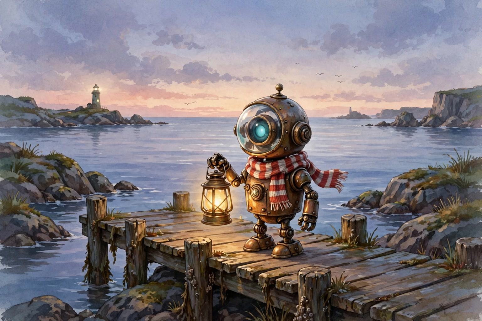 A robot, a lantern and a relay of models: Nanoodle's storyboard-relay for 8 cents of Nano