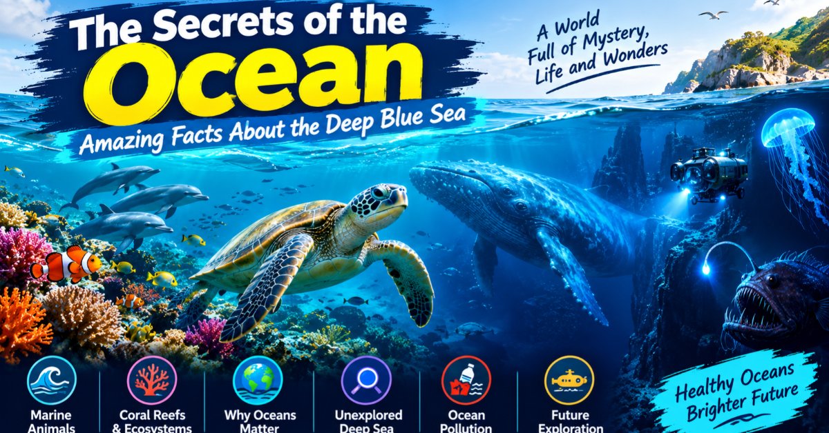 The Secrets of the Ocean: Amazing Facts About the Deep Blue Sea