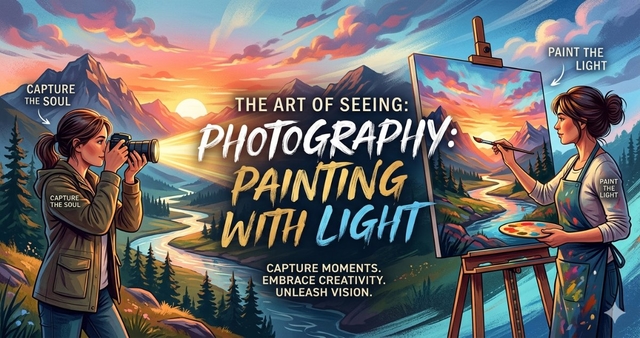 Fotografi: Seni Melukis dengan Cahaya 🎨📸