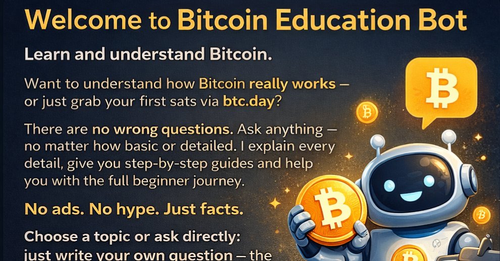 Understand Bitcoin before you buy it – the Bitcoin Education Bot